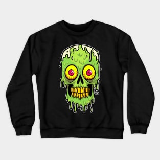 Melting Skull Crewneck Sweatshirt